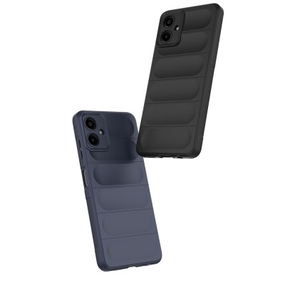 Galaxy A07 Kılıf Esnek TPU Oyuklu Arka Yüzey Tasarımlı Zore Etnik Silikon Kapak - 6