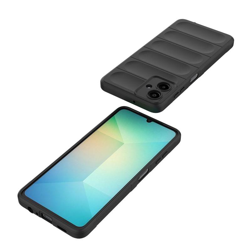 Galaxy A07 Kılıf Esnek TPU Oyuklu Arka Yüzey Tasarımlı Zore Etnik Silikon Kapak - 10