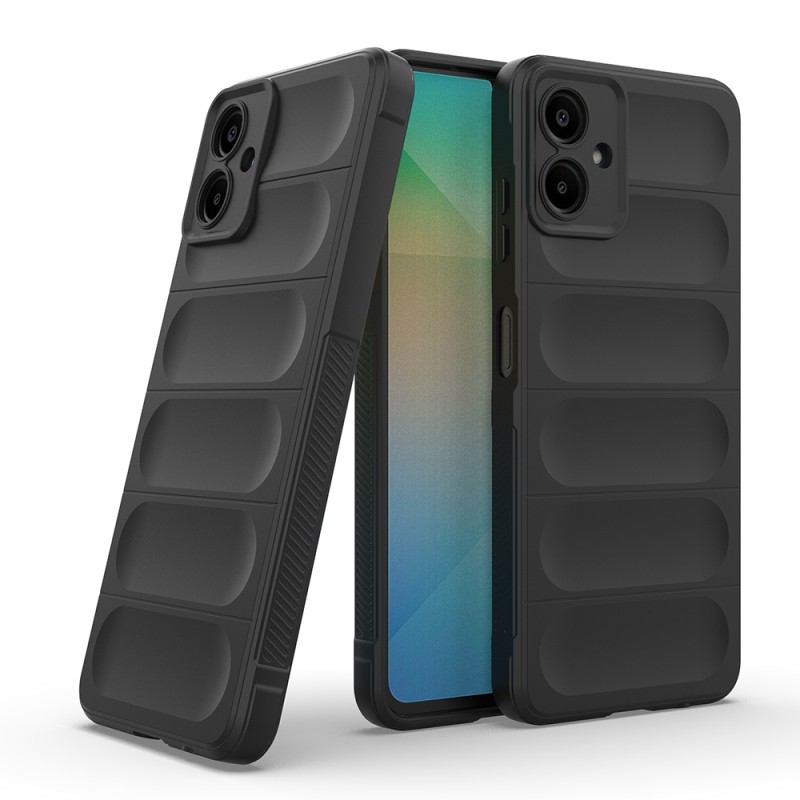 Galaxy A07 Kılıf Esnek TPU Oyuklu Arka Yüzey Tasarımlı Zore Etnik Silikon Kapak - 16
