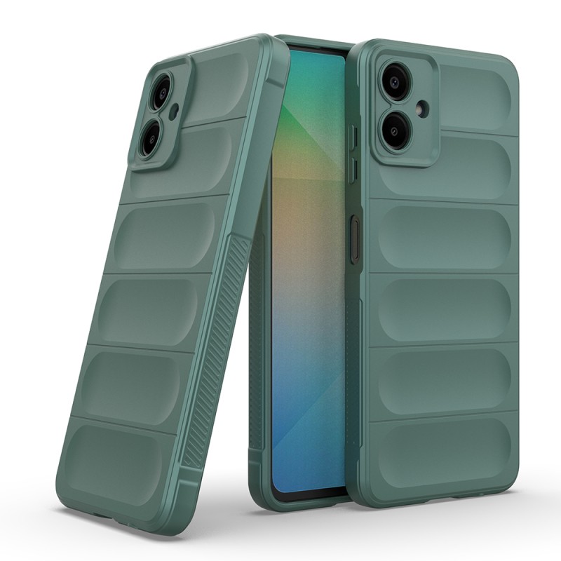 Galaxy A07 Kılıf Esnek TPU Oyuklu Arka Yüzey Tasarımlı Zore Etnik Silikon Kapak - 17