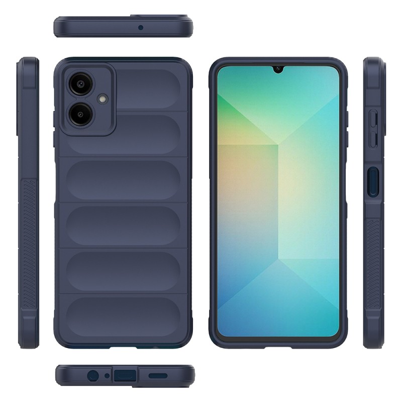 Galaxy A07 Kılıf Esnek TPU Oyuklu Arka Yüzey Tasarımlı Zore Etnik Silikon Kapak - 29