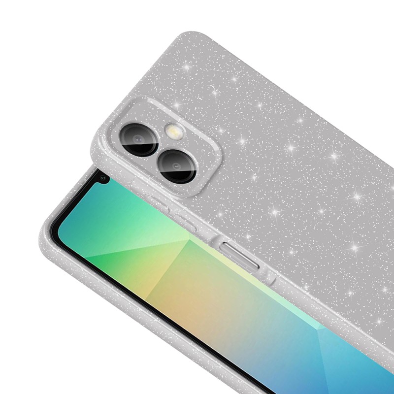 Galaxy A07 Kılıf Kamera Korumalı Simli Lüks Zore Koton Kapak - 9