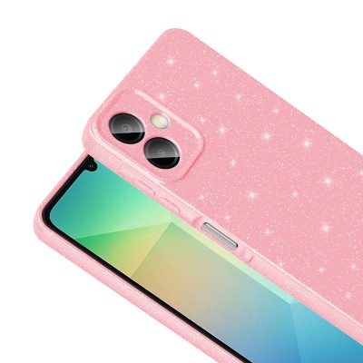Galaxy A07 Kılıf Kamera Korumalı Simli Lüks Zore Koton Kapak - 10