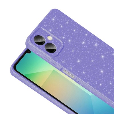 Galaxy A07 Kılıf Kamera Korumalı Simli Lüks Zore Koton Kapak - 13