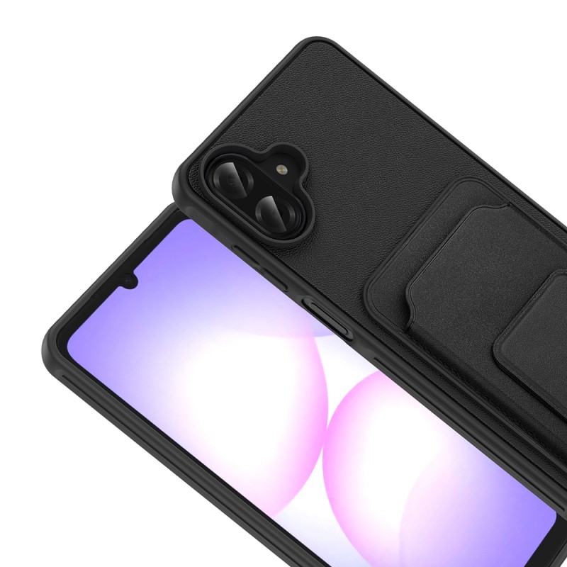 Galaxy A07 Kılıf Kartlıklı TPU Zore Bikart Kapak - 3