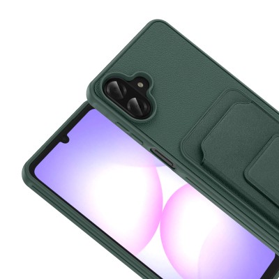 Galaxy A07 Kılıf Kartlıklı TPU Zore Bikart Kapak - 12