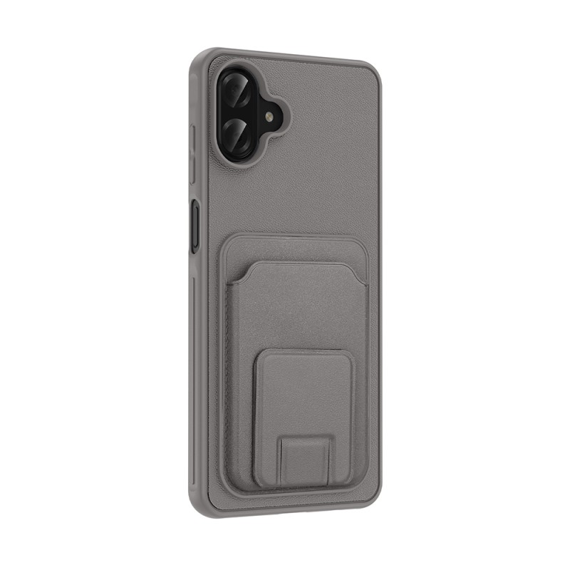 Galaxy A07 Kılıf Kartlıklı TPU Zore Bikart Kapak - 10