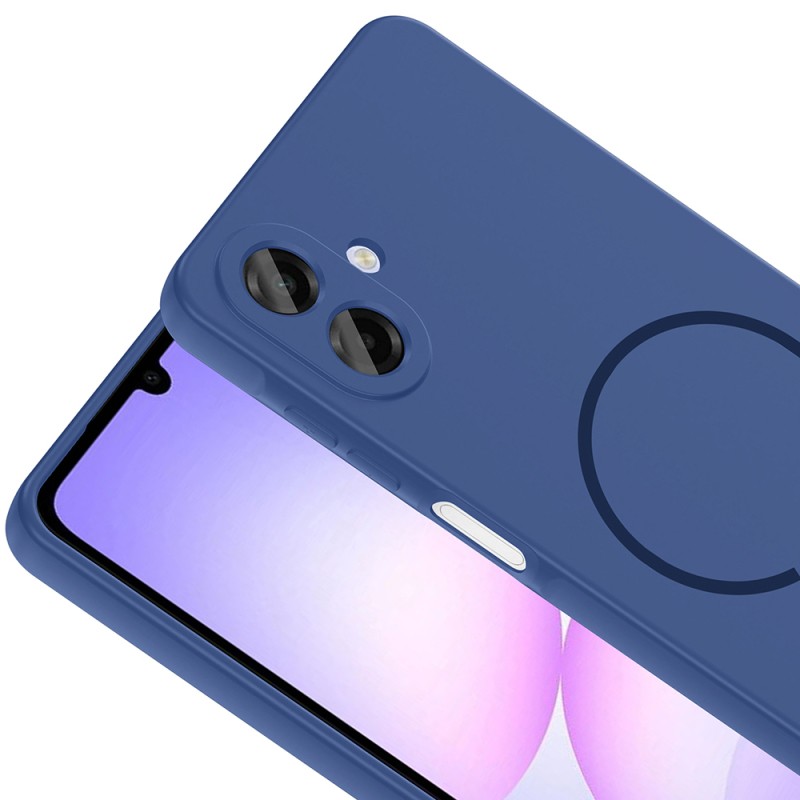 Galaxy A07 Kılıf M-safe Şarj Özellikli Zore Meta Kapak - 17