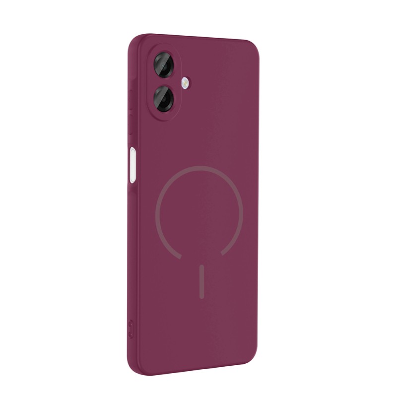Galaxy A07 Kılıf M-safe Şarj Özellikli Zore Meta Kapak - 13
