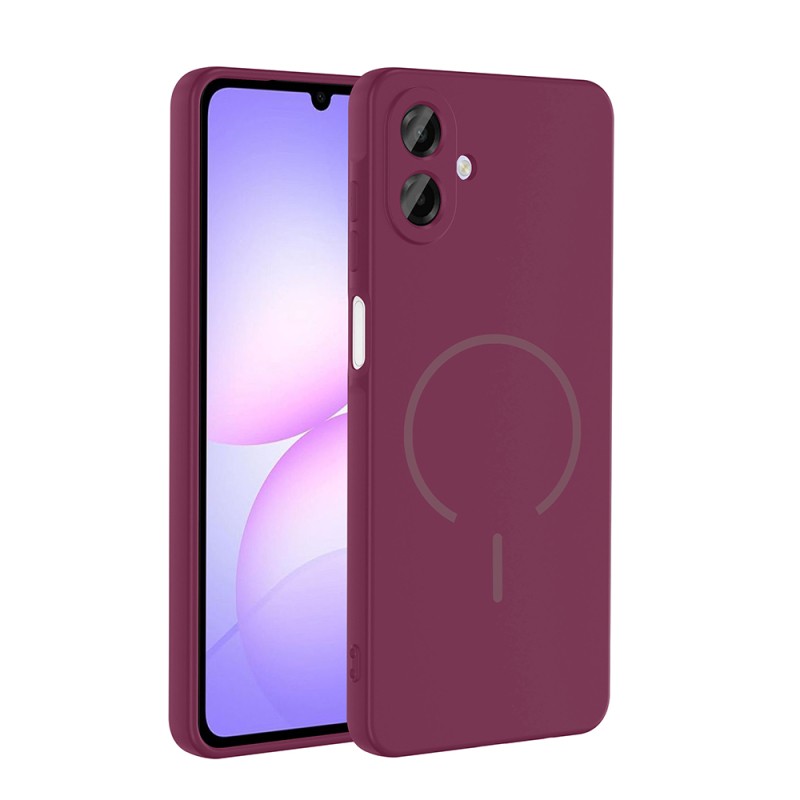 Galaxy A07 Kılıf M-safe Şarj Özellikli Zore Meta Kapak - 6