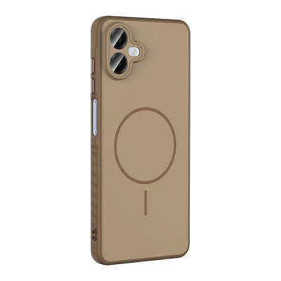 Galaxy A07 Kılıf M-safe Şarj Özellikli Zore Tea Kapak - 6