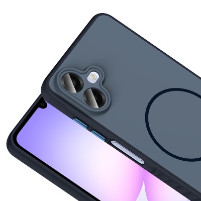 Galaxy A07 Kılıf M-safe Şarj Özellikli Zore Tea Kapak - 11