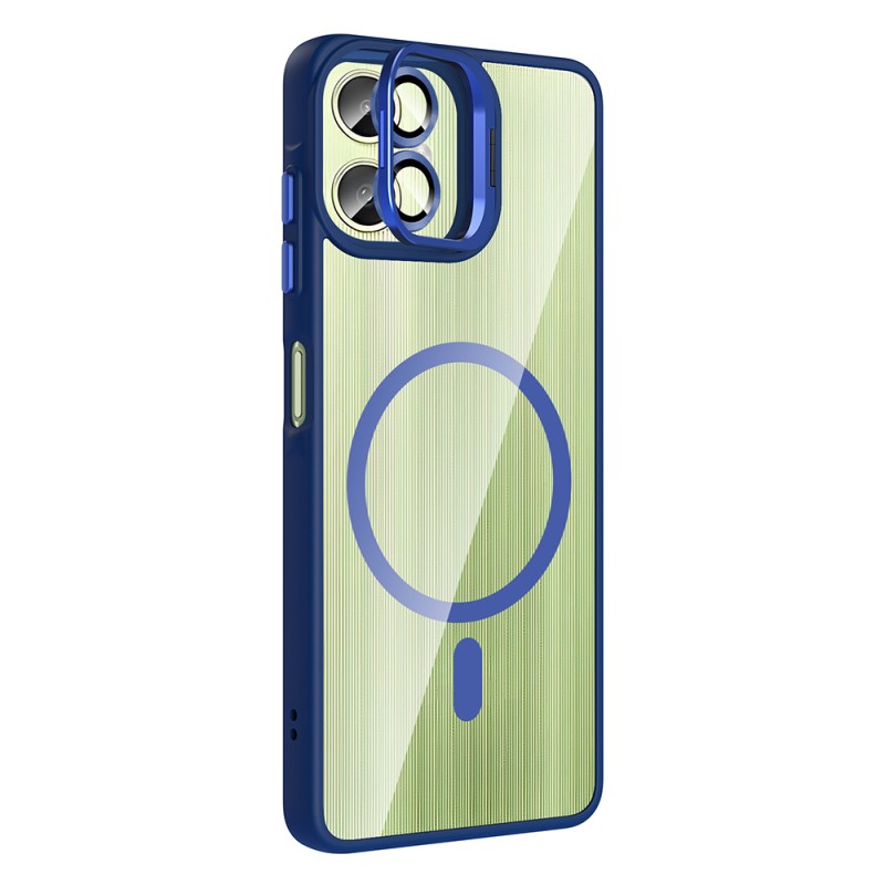 Galaxy A07 Kılıf Standlı ve Kamera Lens Hediyeli Zore Etro Kapak - 8