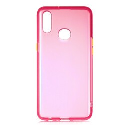 Galaxy A10S Kılıf Zore Bistro Kapak Pembe