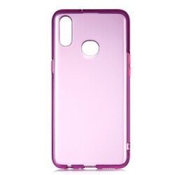 Galaxy A10S Kılıf Zore Bistro Kapak Mor