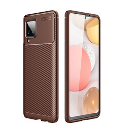 Galaxy A12 Case Zore Negro Silicon Cover - Zore