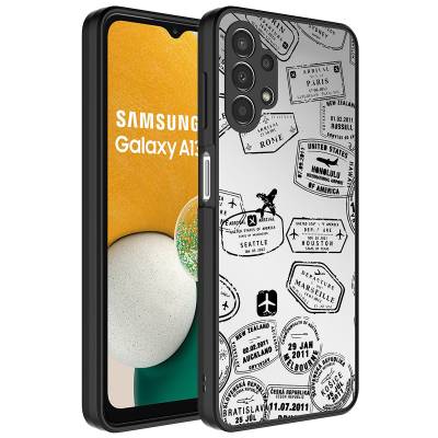 Galaxy A13 4G Kılıf Aynalı Desenli Kamera Korumalı Parlak Zore Mirror Kapak - 7