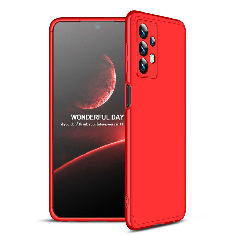Galaxy A13 4G Kılıf Zore Ays Kapak - Kırmızı