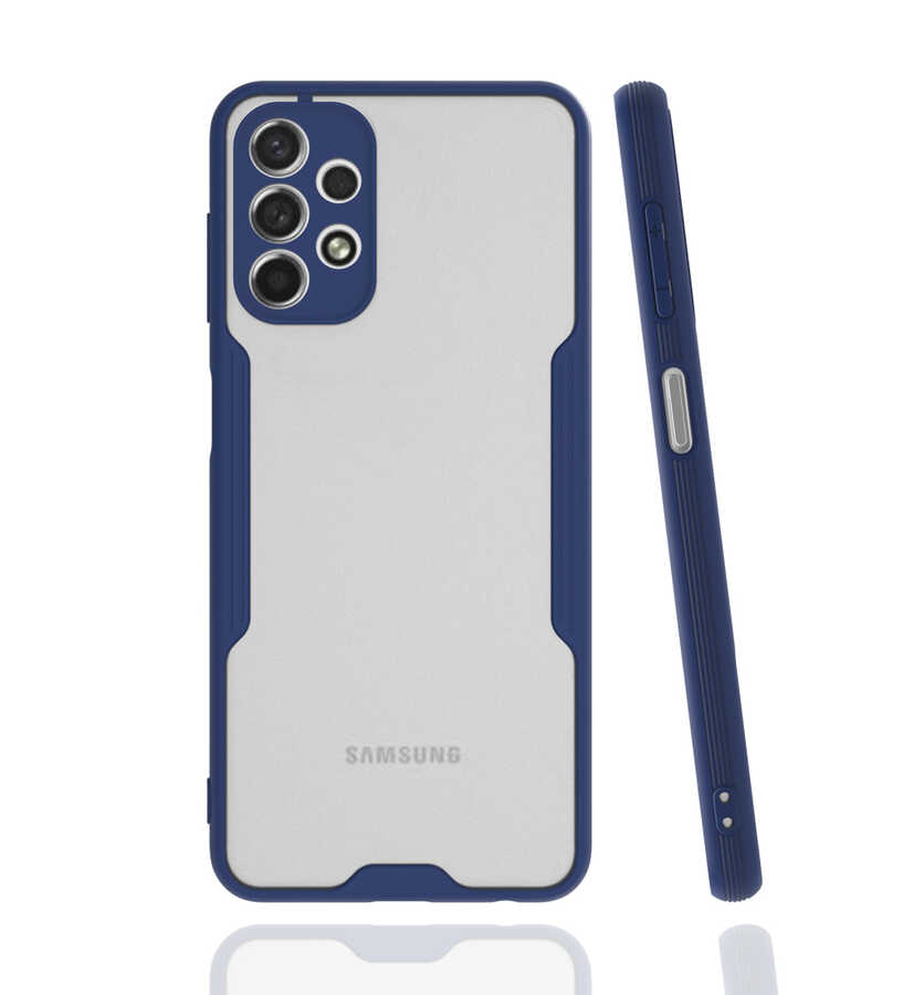 Galaxy A13 4G Kılıf Zore Parfe Kapak - Lacivert