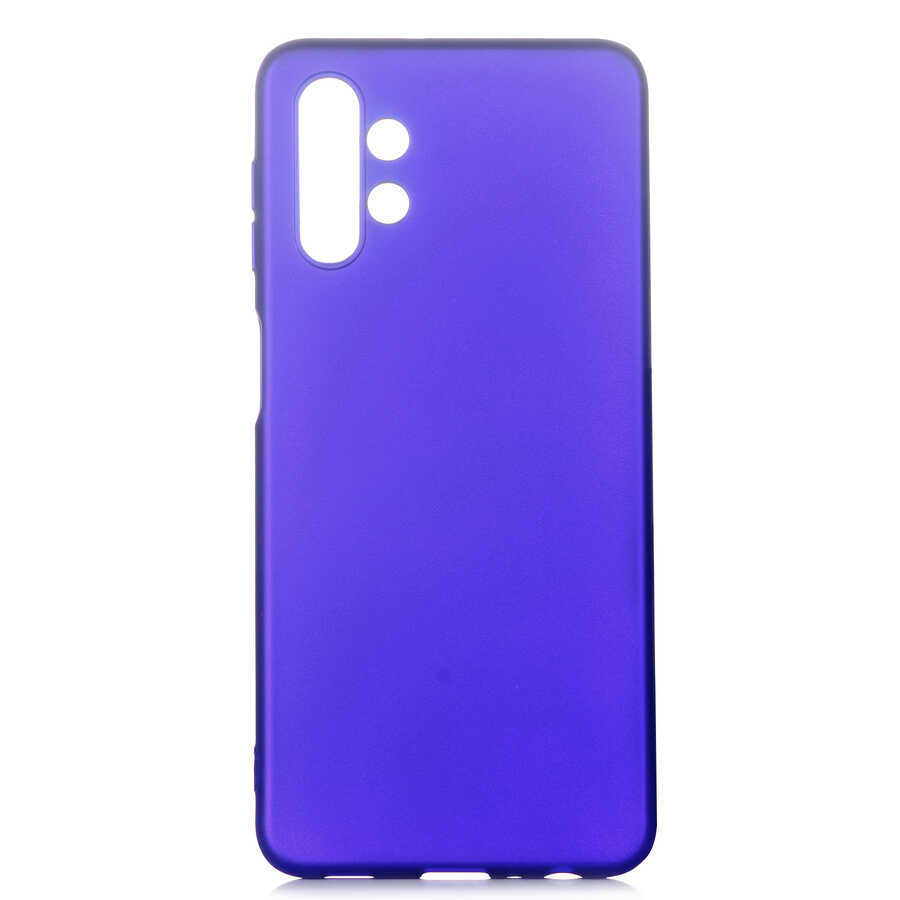 Galaxy A13 4G Kılıf Zore Premier Silikon Kapak - Saks Mavi