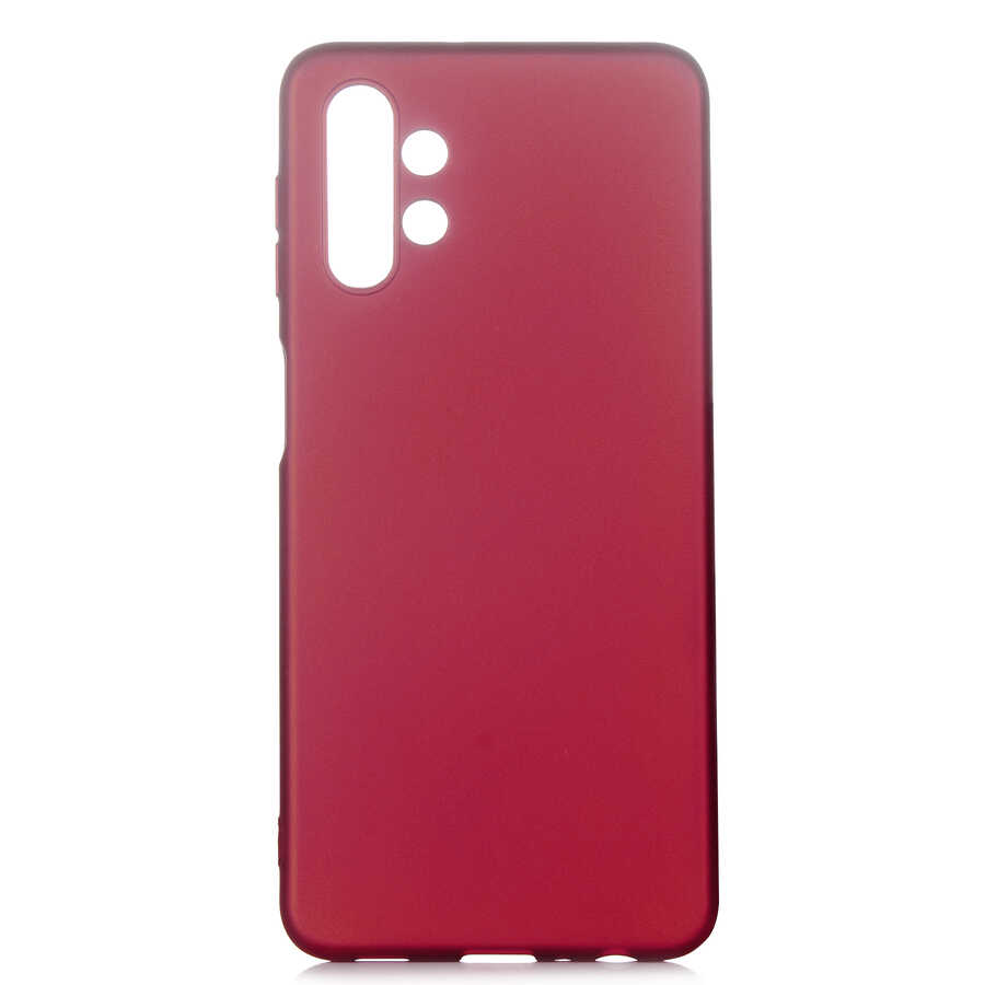 Galaxy A13 4G Kılıf Zore Premier Silikon Kapak - Mürdüm
