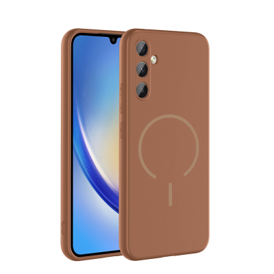 Galaxy A14 Case Zore Meta Cover with M-safe Charging Feature - Zore