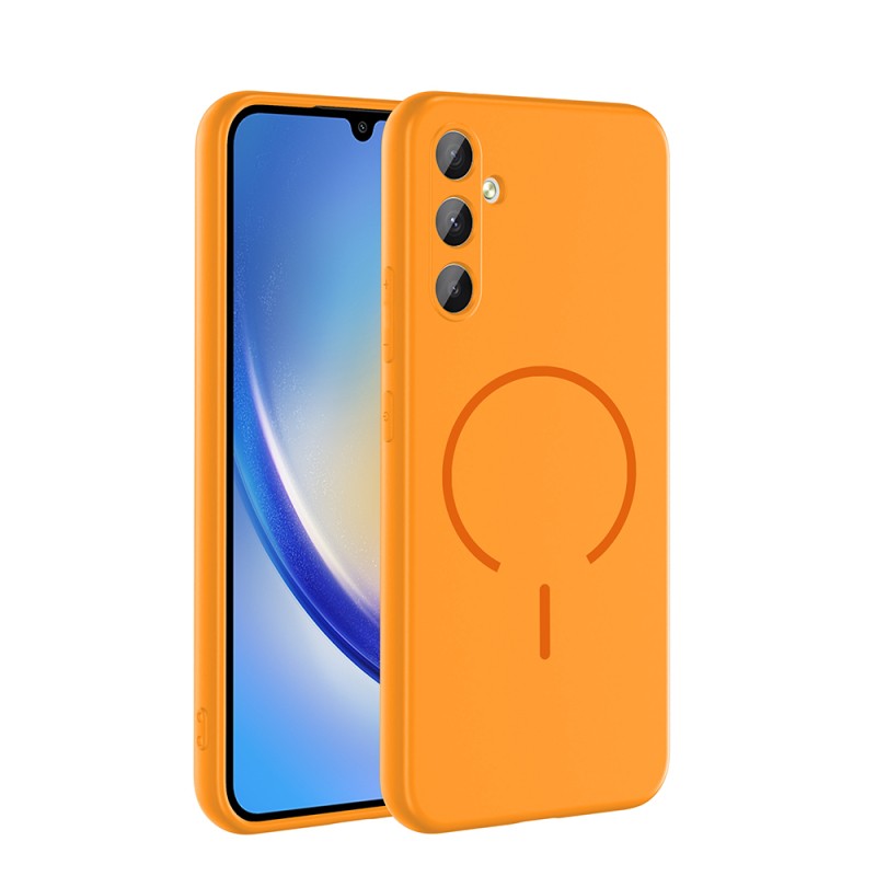 Galaxy A14 Case Zore Meta Cover with M-safe Charging Feature - 6