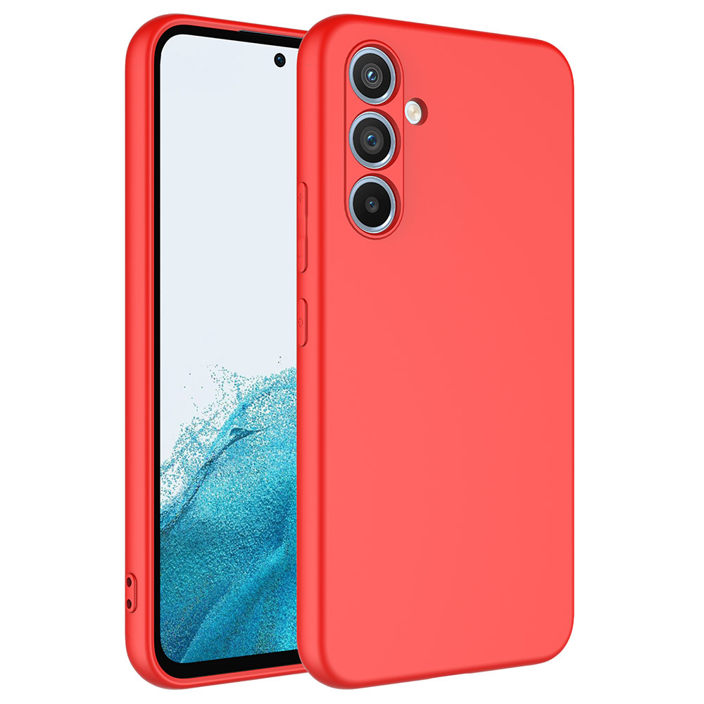 Galaxy A14 Kılıf Zore Mara Lansman Kapak - Kırmızı