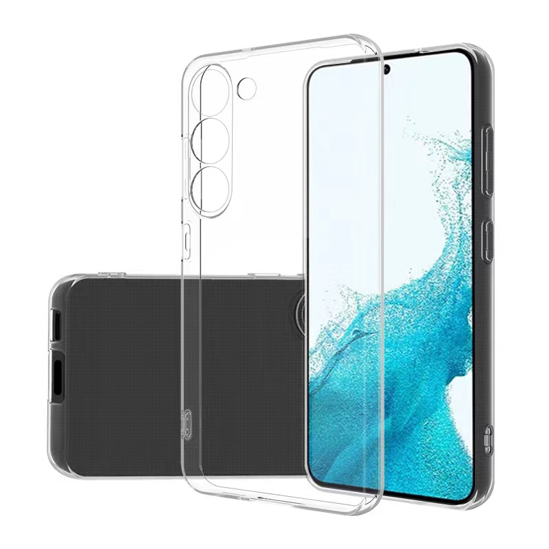 Galaxy A14 Kılıf Zore Süper Silikon Kapak - Renksiz