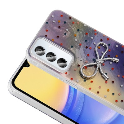 Galaxy A15 Case Camera Protection Figured Zore Ponti Silicone Cover - 11