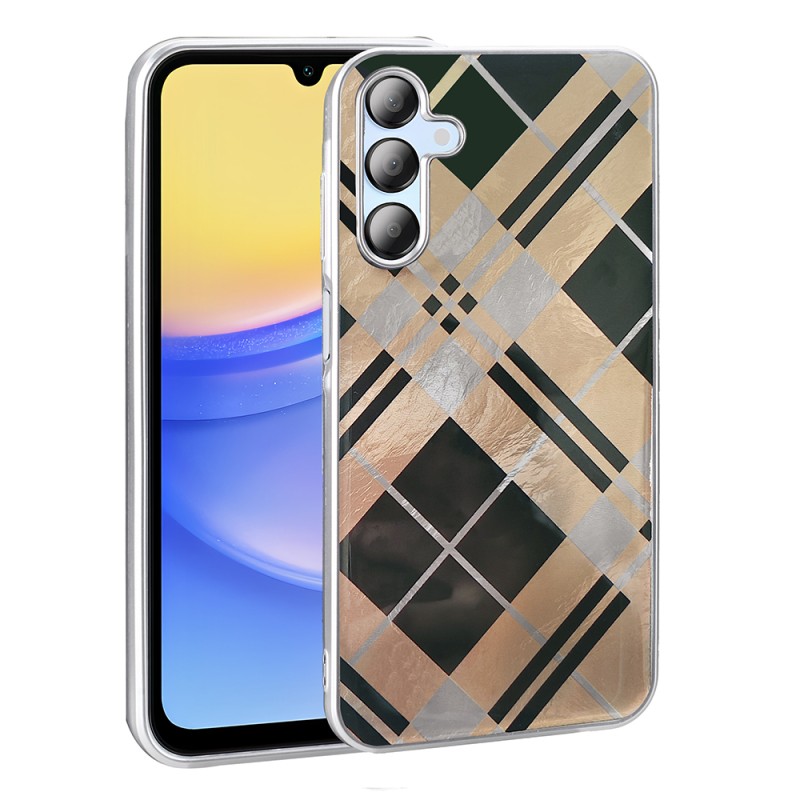 Galaxy A15 Case Patterned Zore Mep Cover - 1