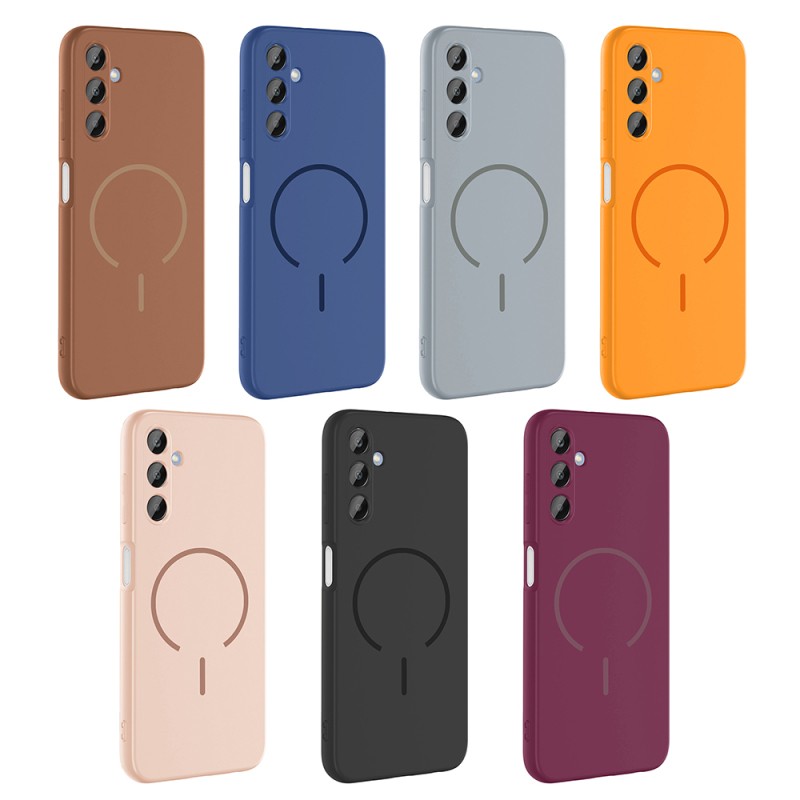 Galaxy A15 Case Zore Meta Cover with M-safe Charging Feature - 23