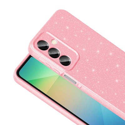 Galaxy A16 Case Camera Protection Glitter Luxury Zore Koton Cover - 9