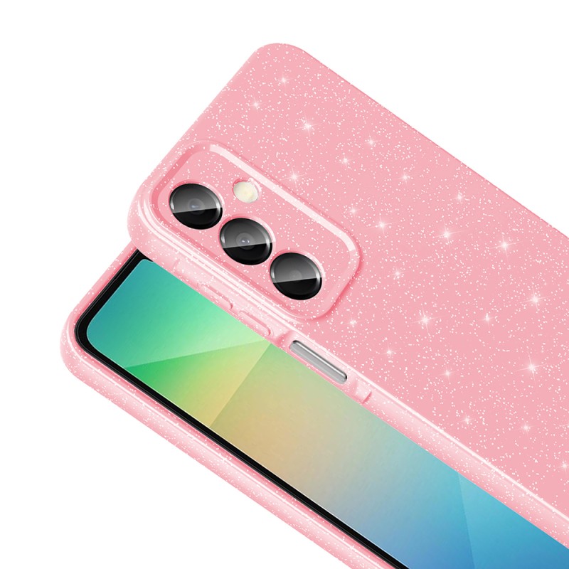 Galaxy A16 Case Camera Protection Glitter Luxury Zore Koton Cover - 9
