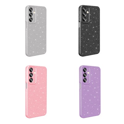 Galaxy A16 Case Camera Protection Glitter Luxury Zore Koton Cover - 14
