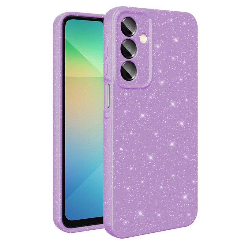 Galaxy A16 Case Camera Protection Glitter Luxury Zore Koton Cover - 4