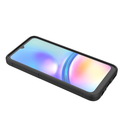 Galaxy A16 Case Flexible TPU Hollow Back Surface Design Zore Etnik Silicone Cover - 44
