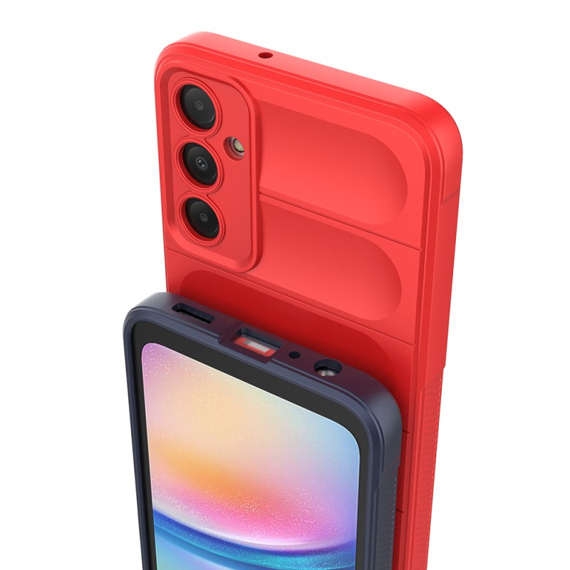 Galaxy A16 Case Flexible TPU Hollow Back Surface Design Zore Etnik Silicone Cover - 24