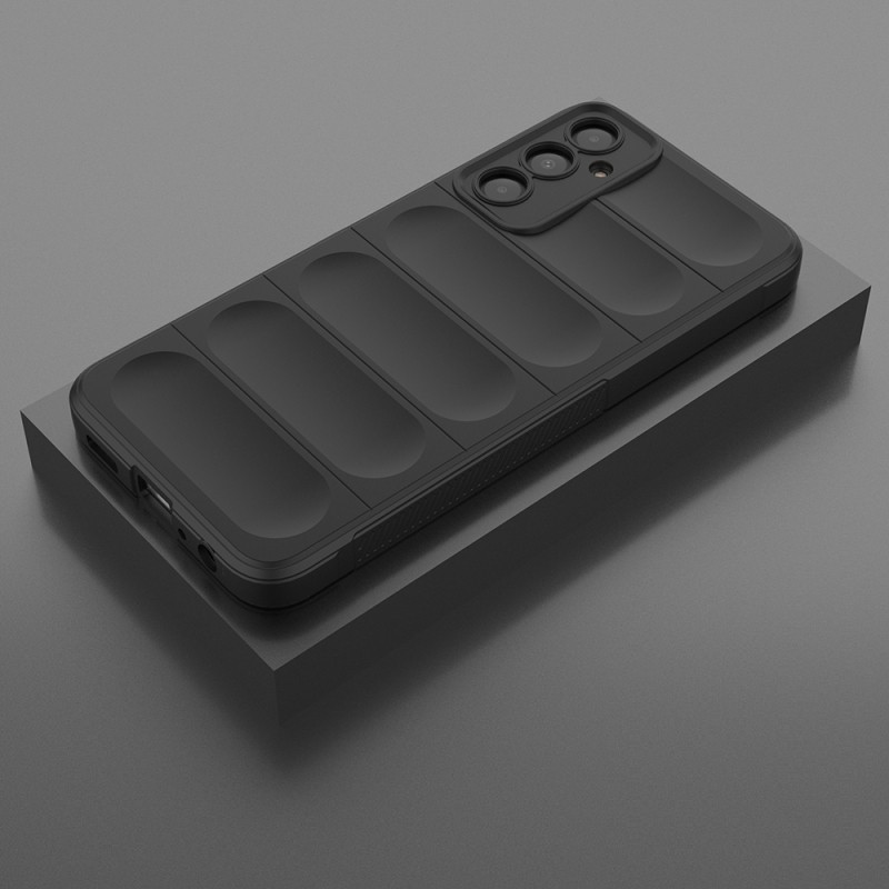 Galaxy A16 Case Flexible TPU Hollow Back Surface Design Zore Etnik Silicone Cover - 47