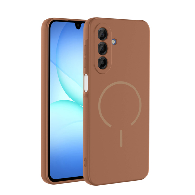 Galaxy A16 Case M-safe Charging Feature Zore Meta Cover - Zore