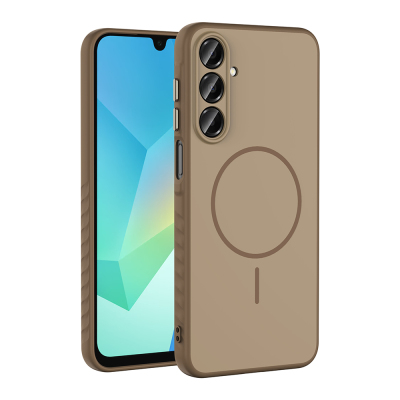 Galaxy A16 Case M-safe Charging Feature Zore Tea Cover - Zore