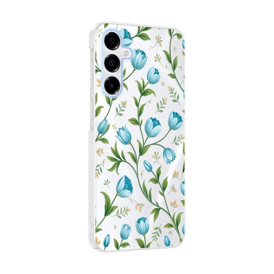 Galaxy A16 Case with Camera Protector, Patterned Zore Clip Cover - 8