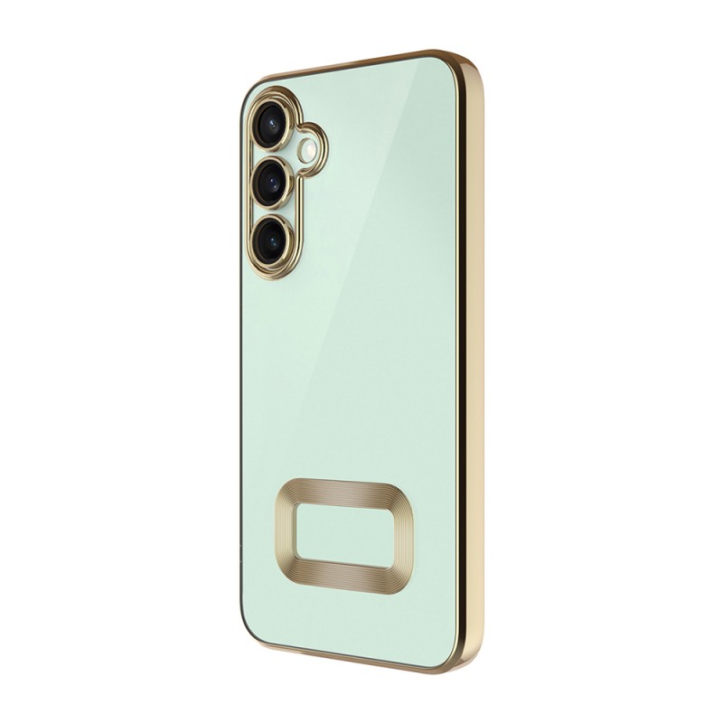 Galaxy A16 Kılıf Kamera Korumalı Logo Gösteren Zore Omega Kapak - 12