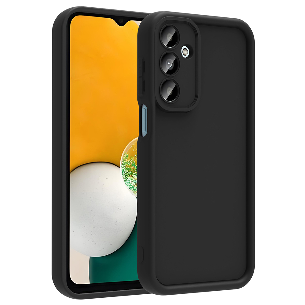 Galaxy A16 Kılıf Kamera Korumalı NXXA Ananas Kapak - Siyah