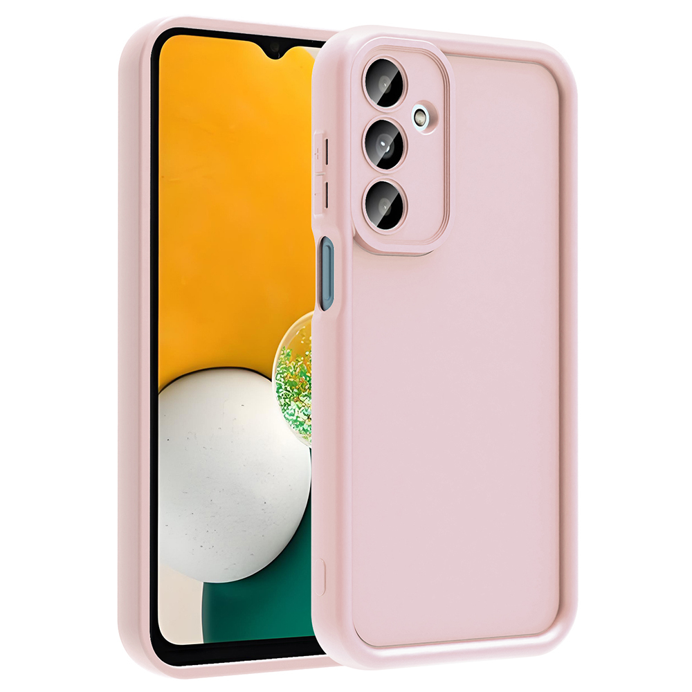 Galaxy A16 Kılıf Kamera Korumalı NXXA Ananas Kapak - Pembe