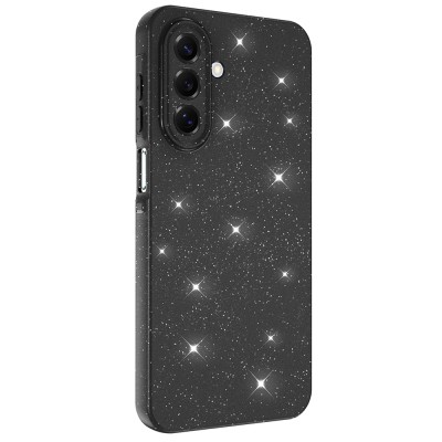 Galaxy A17 Case with Camera Protection, Glittery Luxury Zore Cotton Cover - 7