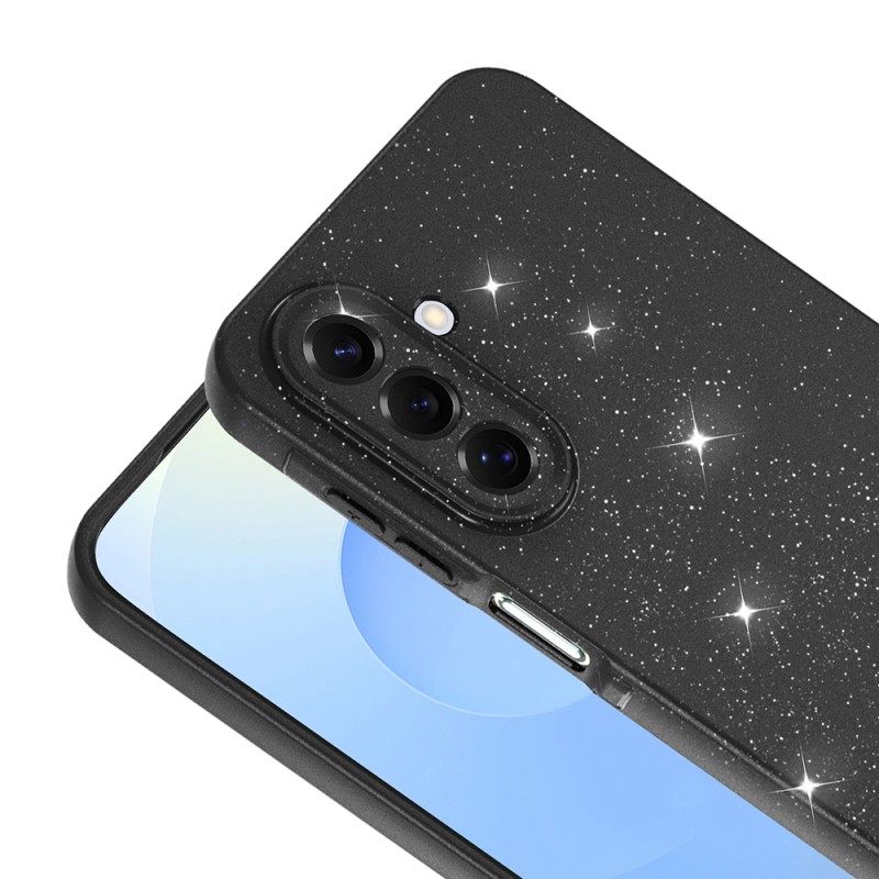 Galaxy A17 Case with Camera Protection, Glittery Luxury Zore Cotton Cover - 12