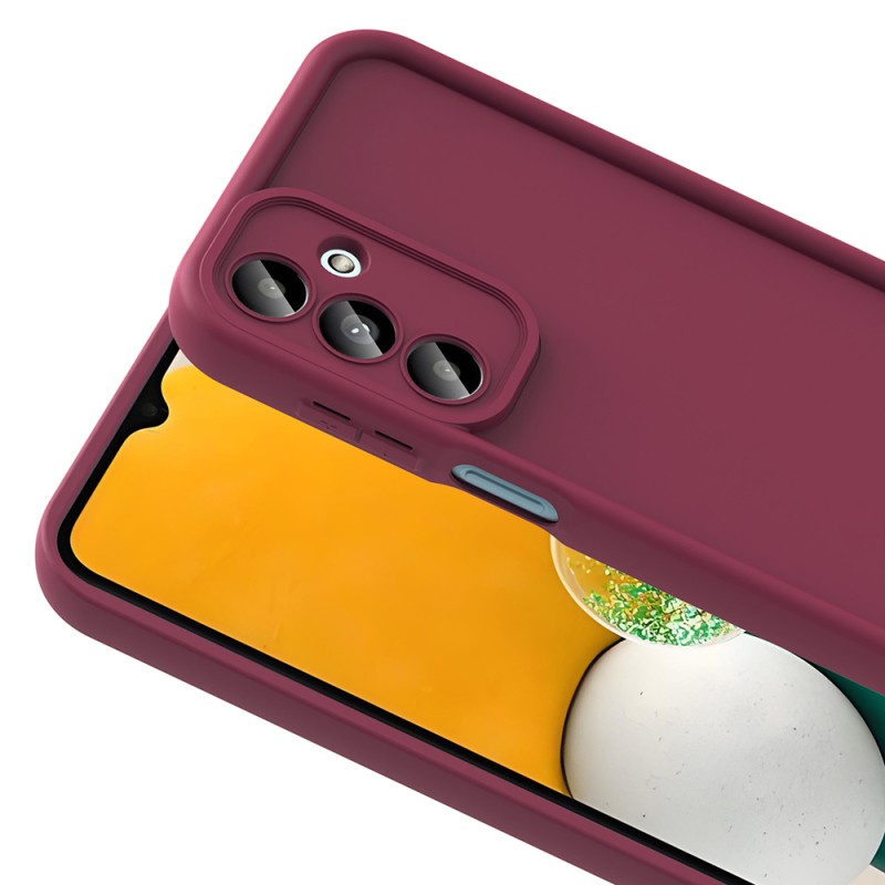 Galaxy A17 Case with Camera Protection Zore Ananas Cover - 13