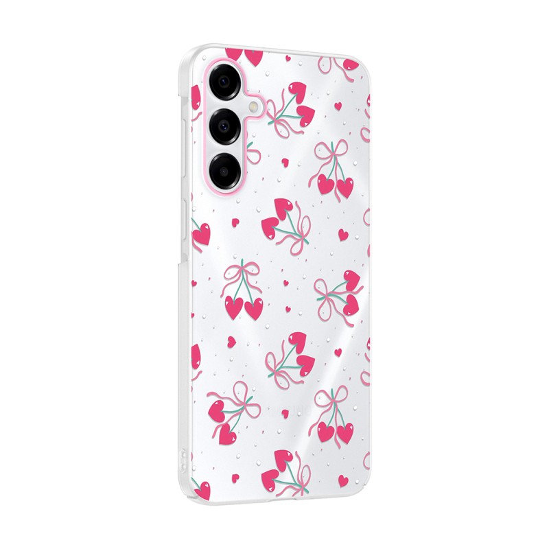 Galaxy A17 Case with Camera Protector, Patterned Zore Clip Cover - 6