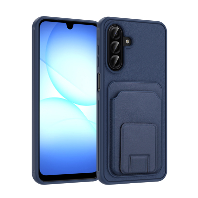 Galaxy A17 Case with Card Holder TPU Zore Bikart Cover - Zore